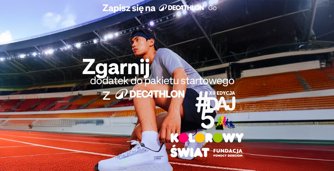 Zapisz się i zgarnij dodatek do pakietu startowego biegu Daj5